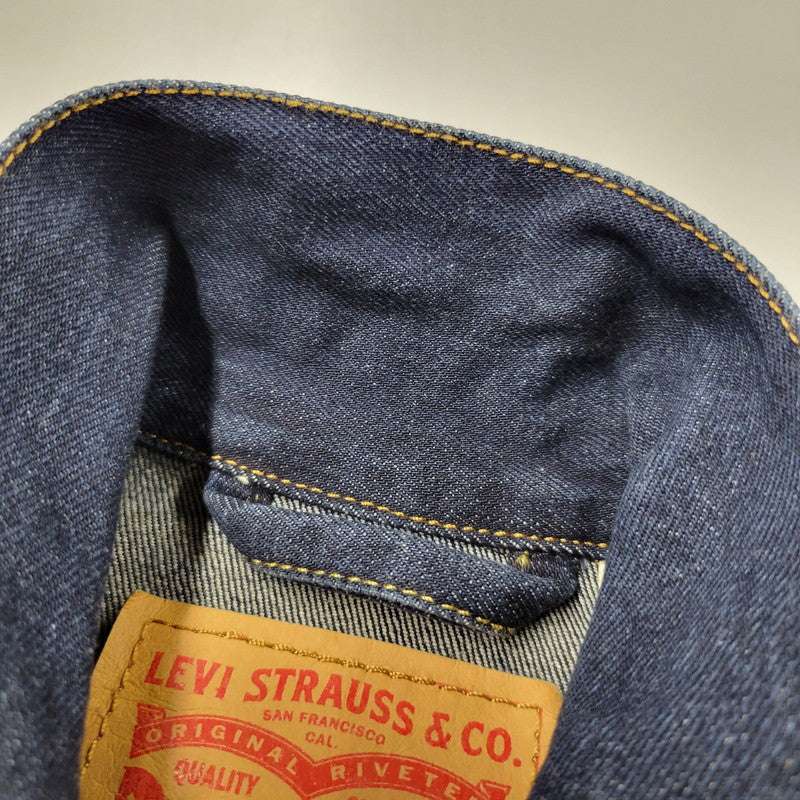 【中古品】【メンズ】 Levi's リーバイス DENIM TRUCKER JACKET 72334-0220 デニム トラッカージャケット デニムジャケット Gジャン ボタン裏刻印3937 アウター 147-250302-ay-17-izu サイズ：S カラー：インディゴ 万代Net店