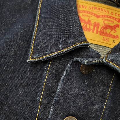 【中古品】【メンズ】 Levi's リーバイス DENIM TRUCKER JACKET 72334-0220 デニム トラッカージャケット デニムジャケット Gジャン ボタン裏刻印3937 アウター 147-250302-ay-17-izu サイズ：S カラー：インディゴ 万代Net店