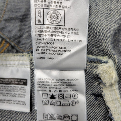 【中古品】【メンズ】 Levi's リーバイス DENIM TRUCKER JACKET 72334-0220 デニム トラッカージャケット デニムジャケット Gジャン ボタン裏刻印3937 アウター 147-250302-ay-17-izu サイズ：S カラー：インディゴ 万代Net店