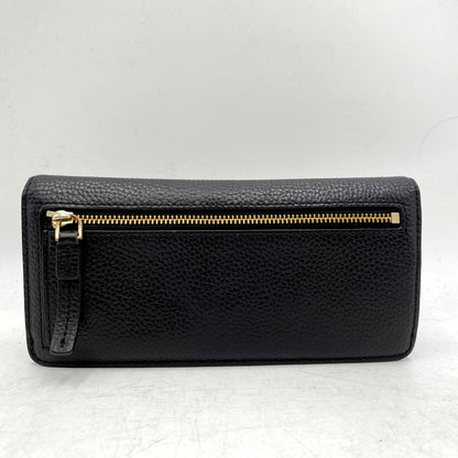 【中古品】【メンズ/レディース】 MARC JACOBS マークジェイコブス M0017142 001 二つ折り長財布 ロングウォレット 200-250228-ma-16-izu カラー：黒 万代Net店