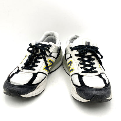 【中古品】【メンズ】 NEW BALANCE ニューバランス M990SB5 USA製 990V5 靴 スニーカー シューズ 162-250228-ma-12-izu サイズ：不明 カラー：SILVER BLACK YELLOW 万代Net店