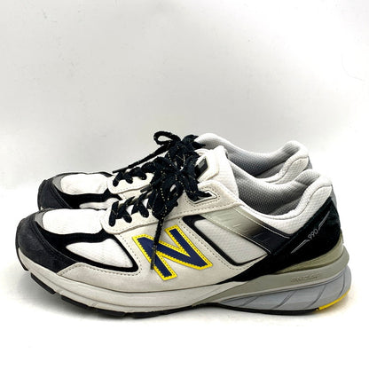 【中古品】【メンズ】 NEW BALANCE ニューバランス M990SB5 USA製 990V5 靴 スニーカー シューズ 162-250228-ma-12-izu サイズ：不明 カラー：SILVER BLACK YELLOW 万代Net店