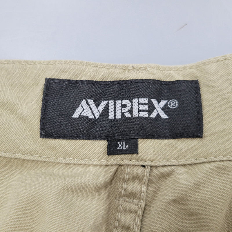 【中古品】【メンズ】 AVIREX アヴィレックス LIGHT COTTON FATIGUE PANTS 783-3110034 ライトコットン ファティーグパンツ ズボン ボトムス 156-250302-ay-21-izu サイズ：XL カラー：ベージュ系 万代Net店