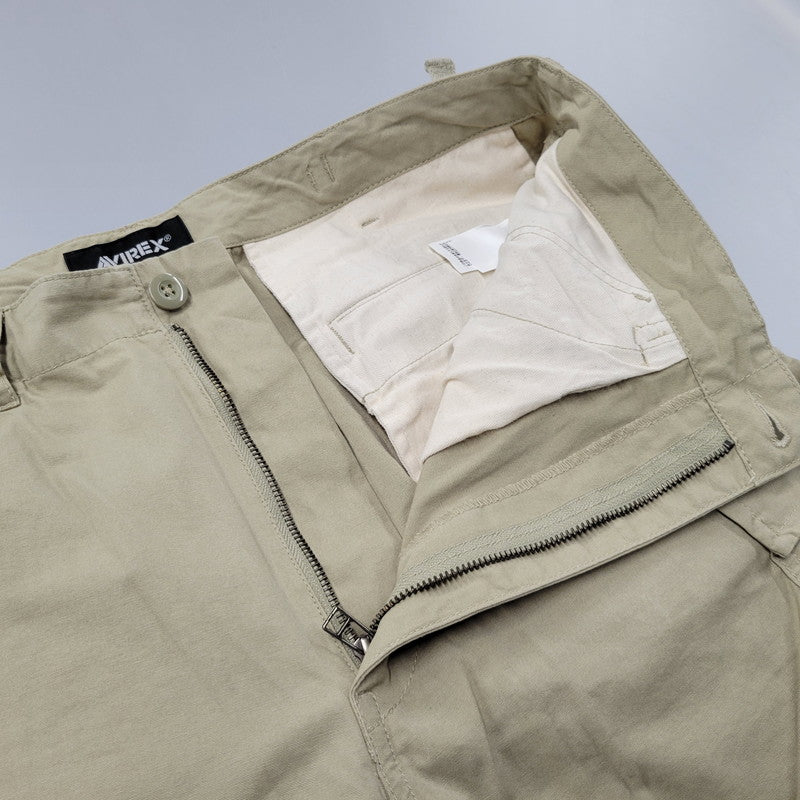 【中古品】【メンズ】 AVIREX アヴィレックス LIGHT COTTON FATIGUE PANTS 783-3110034 ライトコットン ファティーグパンツ ズボン ボトムス 156-250302-ay-21-izu サイズ：XL カラー：ベージュ系 万代Net店