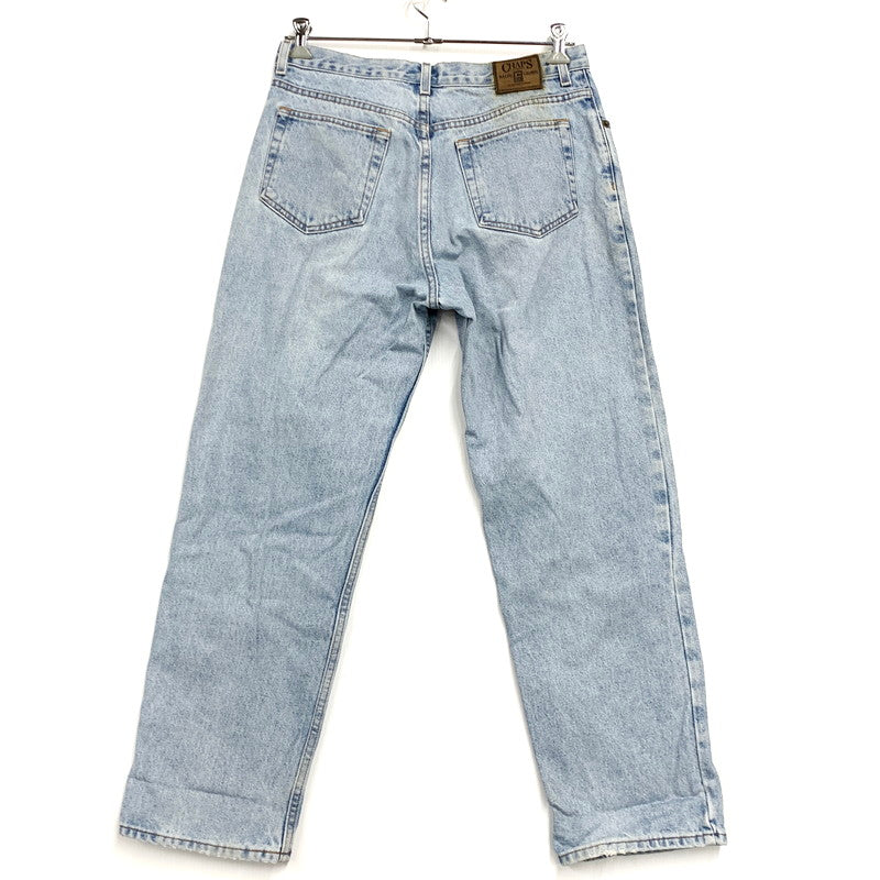 【中古品】【メンズ】  CHAPS RALPH LAUREN チャップス ラルフローレン メキシコ製 90S DENIM PANTS 90年代 デニムパンツ ズボン ボトムス 157-250304-ma-17-izu サイズ：W34 カラー：ライトインディゴ 万代Net店