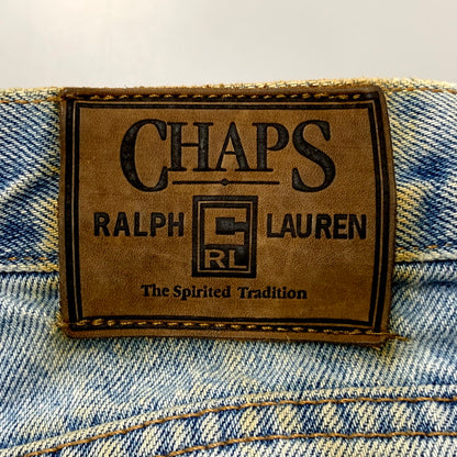 【中古品】【メンズ】  CHAPS RALPH LAUREN チャップス ラルフローレン メキシコ製 90S DENIM PANTS 90年代 デニムパンツ ズボン ボトムス 157-250304-ma-17-izu サイズ：W34 カラー：ライトインディゴ 万代Net店