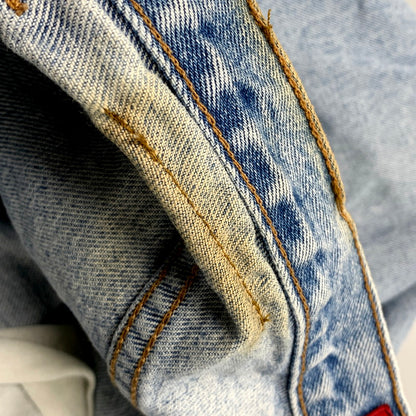 【中古品】【メンズ】  CHAPS RALPH LAUREN チャップス ラルフローレン メキシコ製 90S DENIM PANTS 90年代 デニムパンツ ズボン ボトムス 157-250304-ma-17-izu サイズ：W34 カラー：ライトインディゴ 万代Net店