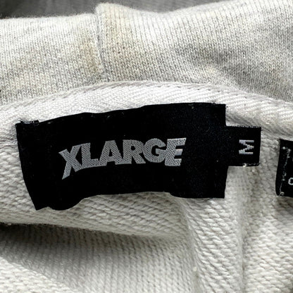 【中古品】【メンズ】 XLARGE エクストララージ 101233012018 COLLEGE LOGO HOODED SWEATSHIRT カレッジロゴフーデッドスウェットシャツ トップス 長袖 142-250302-ya-03-izu サイズ：M カラー：グレ－ 万代Net店