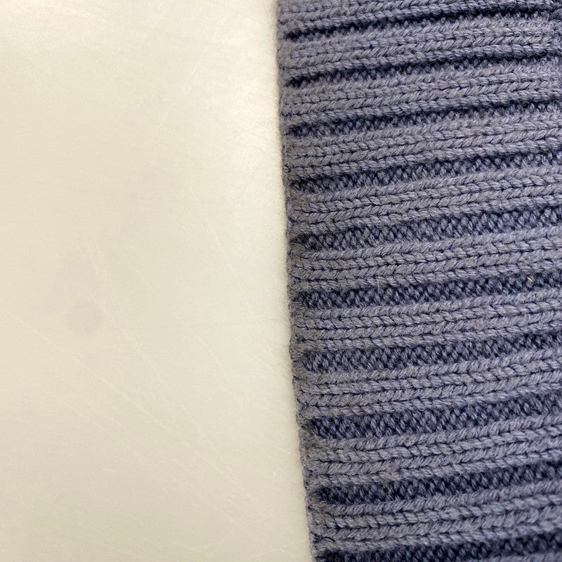 【中古品】【メンズ】 KNIT VEST ニットベスト トップス 146-250728-as-02-izu サイズ：XXL カラー：ブルー系 万代Net店