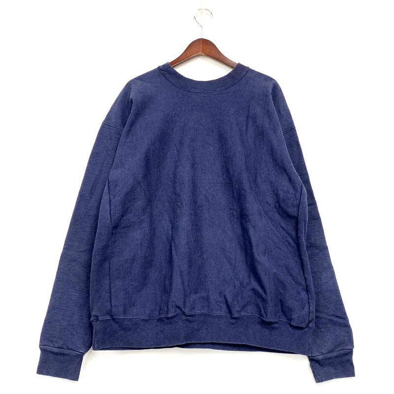 【中古品】【メンズ】 Carhartt カーハート K06 NVY REVERSE WEAVE TYPE SWEATSHIRT リバースウィーブタイプ スウェットシャツ トップス 長袖 146-250304-ma-13-izu サイズ：2XL カラー：ネイビー 万代Net店