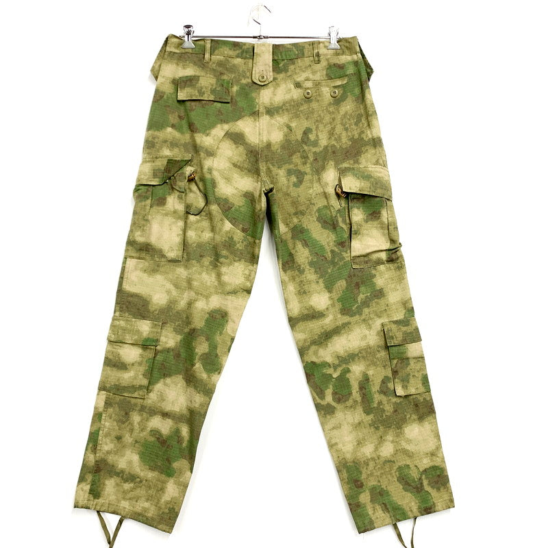 【中古品】【メンズ】  US ARMY アメリカ軍 ユーエスアーミー A-TACS FG BDU TROUSERS バトルドレスユニフォーム トラウザー ズボン ボトムス 157-250304-ma-18-izu サイズ：L カラー：緑系マルチ 万代Net店