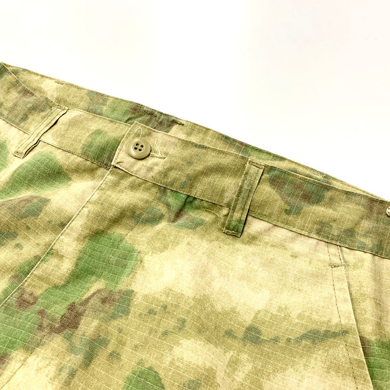 【中古品】【メンズ】  US ARMY アメリカ軍 ユーエスアーミー A-TACS FG BDU TROUSERS バトルドレスユニフォーム トラウザー ズボン ボトムス 157-250304-ma-18-izu サイズ：L カラー：緑系マルチ 万代Net店