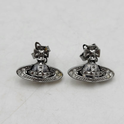 【中古品】【レディース】 Vivienne Westwood ヴィヴィアンウエストウッド ORB PIERCE オーブ ピアス 両耳用 アクセサリー 193-250303-as-21-izu カラー：シルバー 万代Net店