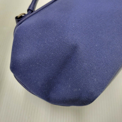 【中古品】【レディース】  BAGWORKS バッグワークス CANVAS SHOULDER BAG キャンバス ショルダーバッグ カバン 鞄 188-250303-as-27-izu カラー：ネイビー 万代Net店