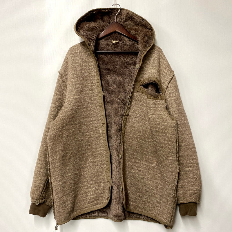 【中古品】【メンズ】  EURO VINTAGE ユーロヴィンテージ BOA LINER MODS COAT ボアライナーモッズコート アウター 長袖 146-250304-ma-03-izu サイズ：XL カラー：茶系 万代Net店