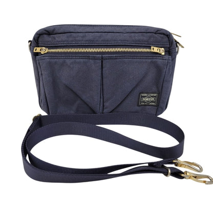 【中古品】【メンズ/レディース】 PORTER ポーター DRAFT SHOULDER BAG ドラフト ショルダーバッグ カバン 鞄 188-250303-as-25-izu カラー：ネイビー 万代Net店