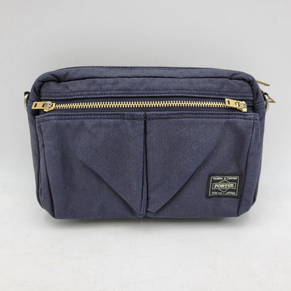 【中古品】【メンズ/レディース】 PORTER ポーター DRAFT SHOULDER BAG ドラフト ショルダーバッグ カバン 鞄 188-250303-as-25-izu カラー：ネイビー 万代Net店