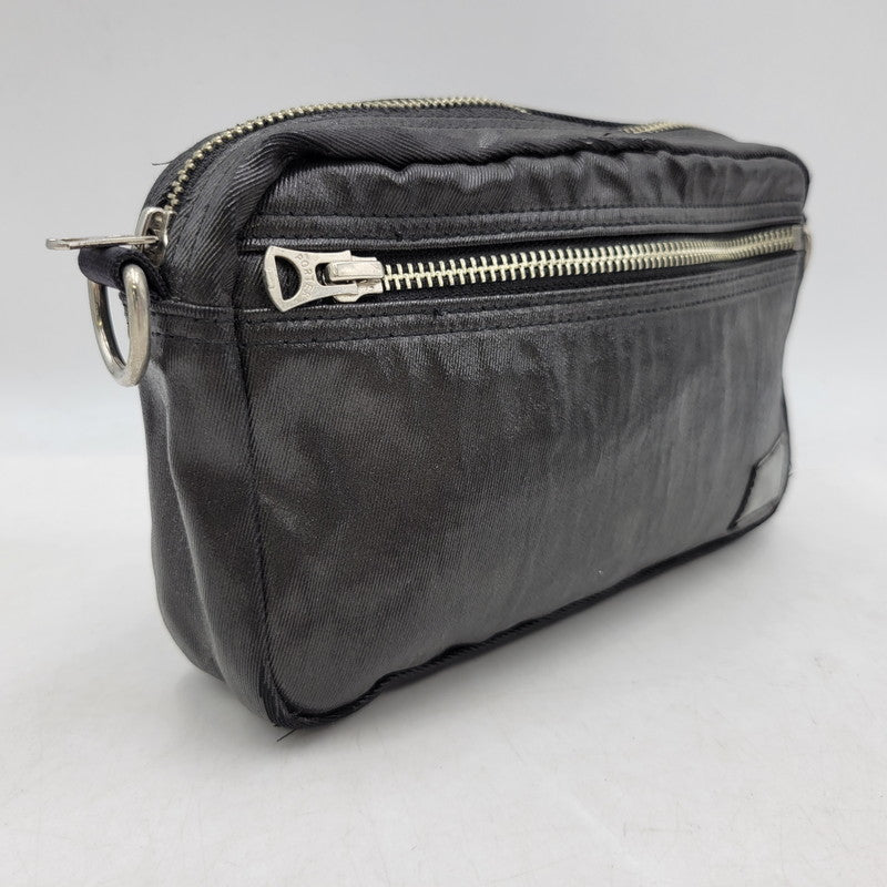 【中古品】【メンズ/レディース】 PORTER ポーター SHINE SHOULDER BAG シャイン ショルダーバッグ カバン 鞄 188-250303-as-24-izu カラー：ブラック 万代Net店