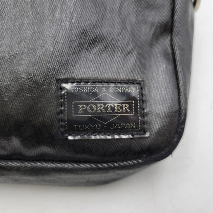 【中古品】【メンズ/レディース】 PORTER ポーター SHINE SHOULDER BAG シャイン ショルダーバッグ カバン 鞄 188-250303-as-24-izu カラー：ブラック 万代Net店