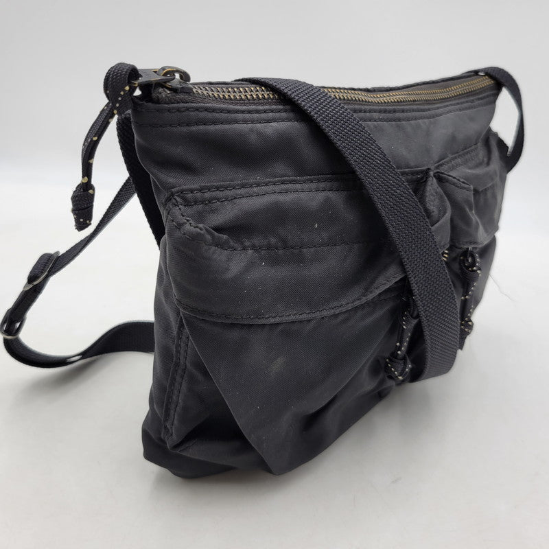 【中古品】【メンズ/レディース】 PORTER ポーター FORCE SHOULDER BAG フォース ショルダーバッグ カバン 鞄 188-250303-as-23-izu カラー：ブラック 万代Net店