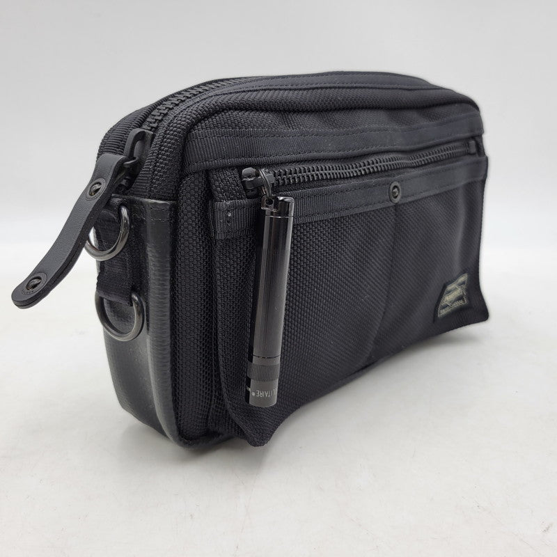 【中古品】【メンズ/レディース】 PORTER ポーター HEAT SHOULDER BAG ヒート ショルダーバッグ カバン 鞄 188-250301-as-17-izu カラー：ブラック 万代Net店