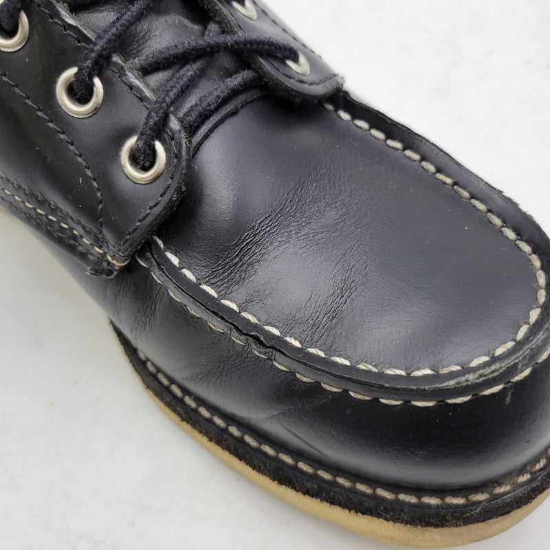 【中古品】【メンズ】 RED WING レッドウィング 6INCH MOC TOE BOOT IRISH SETTER 8130 6インチ モックトゥ ブーツ アイリッシュセッター USA製 2008年製 シューズ 靴 164-250301-as-16-izu サイズ：US8.5 カラー：ブラック 万代Net店