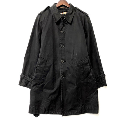 【中古品】【メンズ】 PAUL SMITH ポールスミス 273300 WOOL LINER TRENCH COAT ウールライナートレンチコート アウター 長袖 141-250304-ma-05-izu サイズ：L カラー：黒 万代Net店