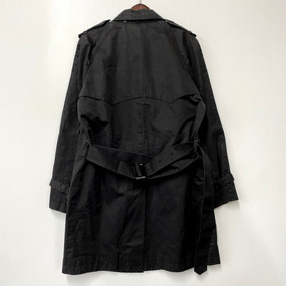 【中古品】【メンズ】 PAUL SMITH ポールスミス 273300 WOOL LINER TRENCH COAT ウールライナートレンチコート アウター 長袖 141-250304-ma-05-izu サイズ：L カラー：黒 万代Net店