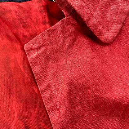 【現状渡し品】【メンズ】 Burberrys バーバリーズ 英国製 OILED COAT オイルドコート アウター 長袖 141-250304-ma-06-izu サイズ：不明 カラー：赤系 万代Net店