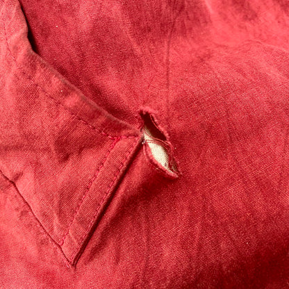 【現状渡し品】【メンズ】 Burberrys バーバリーズ 英国製 OILED COAT オイルドコート アウター 長袖 141-250304-ma-06-izu サイズ：不明 カラー：赤系 万代Net店