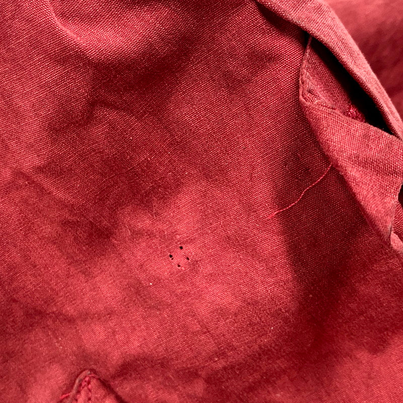 【現状渡し品】【メンズ】 Burberrys バーバリーズ 英国製 OILED COAT オイルドコート アウター 長袖 141-250304-ma-06-izu サイズ：不明 カラー：赤系 万代Net店