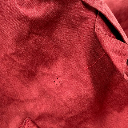 【現状渡し品】【メンズ】 Burberrys バーバリーズ 英国製 OILED COAT オイルドコート アウター 長袖 141-250304-ma-06-izu サイズ：不明 カラー：赤系 万代Net店