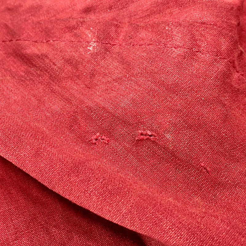 【現状渡し品】【メンズ】 Burberrys バーバリーズ 英国製 OILED COAT オイルドコート アウター 長袖 141-250304-ma-06-izu サイズ：不明 カラー：赤系 万代Net店