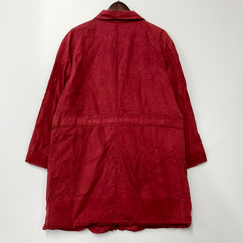 【現状渡し品】【メンズ】 Burberrys バーバリーズ 英国製 OILED COAT オイルドコート アウター 長袖 141-250304-ma-06-izu サイズ：不明 カラー：赤系 万代Net店