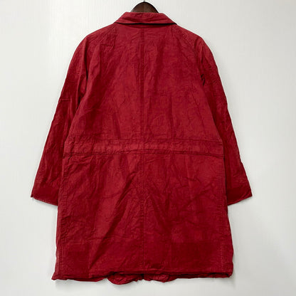 【現状渡し品】【メンズ】 Burberrys バーバリーズ 英国製 OILED COAT オイルドコート アウター 長袖 141-250304-ma-06-izu サイズ：不明 カラー：赤系 万代Net店