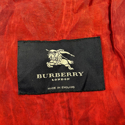 【現状渡し品】【メンズ】 Burberrys バーバリーズ 英国製 OILED COAT オイルドコート アウター 長袖 141-250304-ma-06-izu サイズ：不明 カラー：赤系 万代Net店