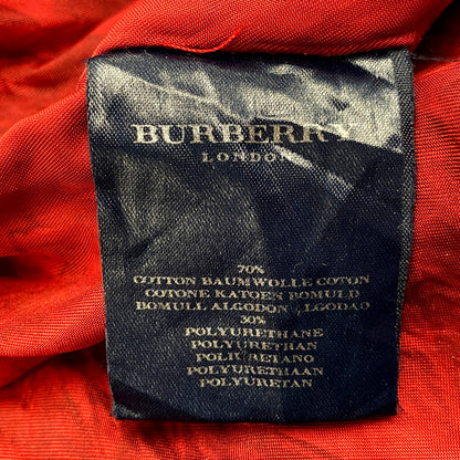 【現状渡し品】【メンズ】 Burberrys バーバリーズ 英国製 OILED COAT オイルドコート アウター 長袖 141-250304-ma-06-izu サイズ：不明 カラー：赤系 万代Net店