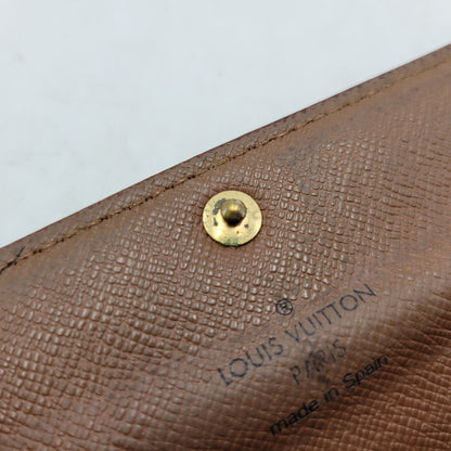 【現状渡し品】【メンズ/レディース】 LOUIS VUITTON ルイ・ヴィトン M61734 モノグラム ポルトフオイユ サラ 長財布 ウォレット 179-250304-as-29-izu カラー：ブラウン 万代Net店