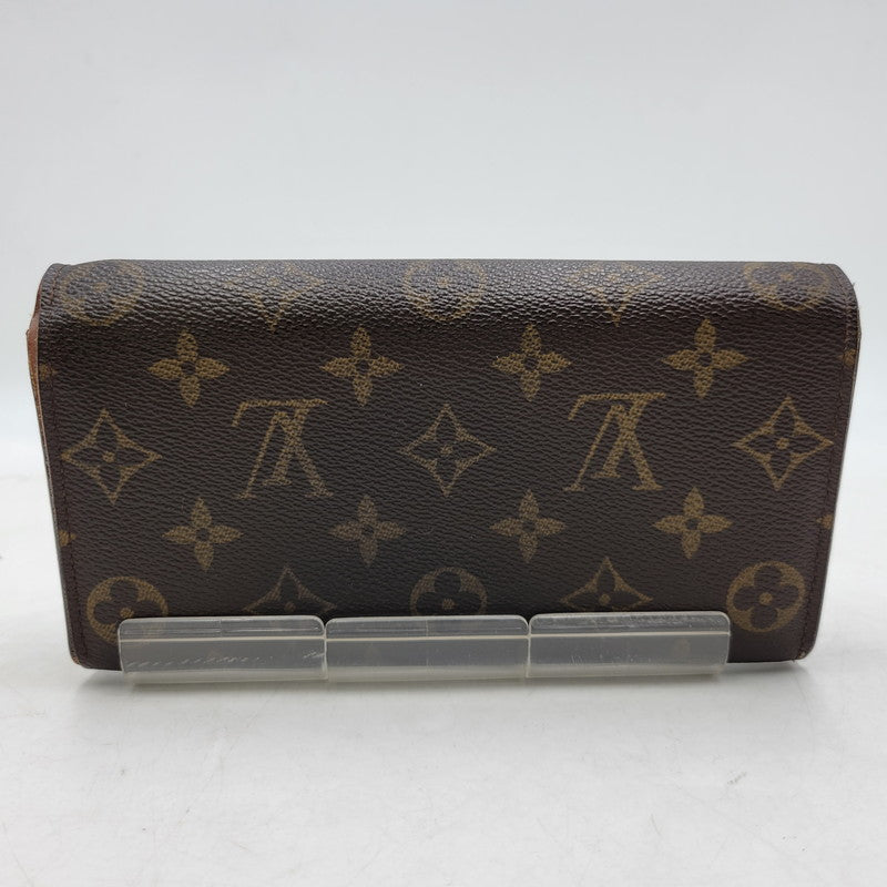 【現状渡し品】【メンズ/レディース】 LOUIS VUITTON ルイ・ヴィトン M61734 モノグラム ポルトフオイユ サラ 長財布 ウォレット 179-250304-as-29-izu カラー：ブラウン 万代Net店