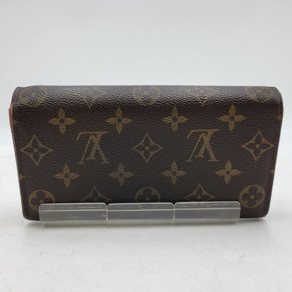 【現状渡し品】【メンズ/レディース】 LOUIS VUITTON ルイ・ヴィトン M61734 モノグラム ポルトフオイユ サラ 長財布 ウォレット 179-250304-as-29-izu カラー：ブラウン 万代Net店