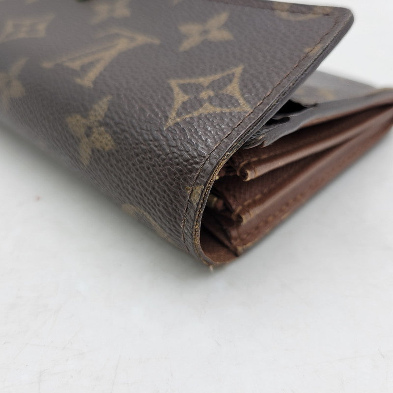 【現状渡し品】【メンズ/レディース】 LOUIS VUITTON ルイ・ヴィトン M61734 モノグラム ポルトフオイユ サラ 長財布 ウォレット 179-250304-as-29-izu カラー：ブラウン 万代Net店