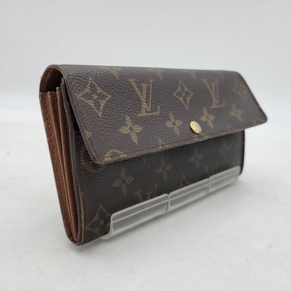 【現状渡し品】【メンズ/レディース】 LOUIS VUITTON ルイ・ヴィトン M61734 モノグラム ポルトフオイユ サラ 長財布 ウォレット 179-250304-as-29-izu カラー：ブラウン 万代Net店