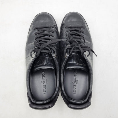 【中古品】【メンズ】 LOUIS VUITTON ルイ・ヴィトン LOW CUT SNEAKER MS0135 ローカットスニーカー シューズ 靴 179-250302-ay-11-izu サイズ：8 カラー：ブラック 万代Net店