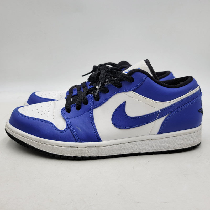 【中古品】【メンズ】 NIKE ナイキ AIR JORDAN 1 LOW 553558-124 エアジョーダン 1 ロー スニーカー シューズ 靴 160-250302-ay-02-izu サイズ：28cm カラー：WHITE/HYPER ROYAL-BLACK 万代Net店