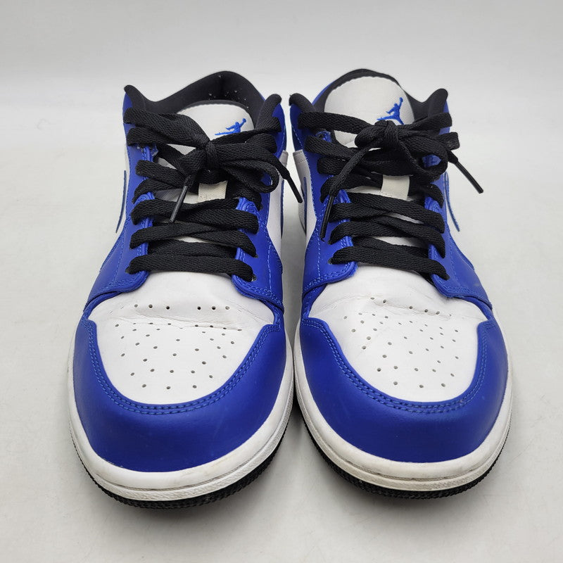 【中古品】【メンズ】 NIKE ナイキ AIR JORDAN 1 LOW 553558-124 エアジョーダン 1 ロー スニーカー シューズ 靴 160-250302-ay-02-izu サイズ：28cm カラー：WHITE/HYPER ROYAL-BLACK 万代Net店