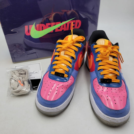 【中古品】【メンズ】 NIKE ナイキ × UNDEFEATED アンディフィーテッド AIR FORCE 1 LOW SP DV5255-400 エアフォース 1 ロー SP コラボ スニーカー シューズ 靴 160-250302-ay-04-izu サイズ：28cm カラー：POLAR/TOTAL ORANGE-MULTI COLAR 万代Net店