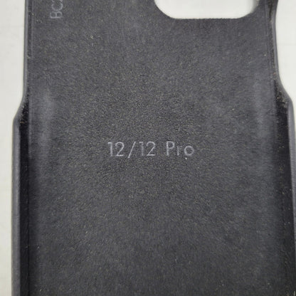 【中古品】【メンズ/レディース】 LOUIS VUITTON ルイ・ヴィトン iPhone 12/12 Pro CASE BC2281 M80330 モノグラム エクリプス スマホケース 小物 179-250304-as-30-izu カラー：ブラック 万代Net店