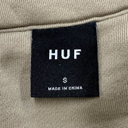 【中古品】【メンズ】 HUF ハフ HALF ZIP SWEAT PULLOVER ハーフジップ スウェット プルオーバー 長袖 トップス 142-250307-as-05-izu サイズ：S カラー：マルチカラー 万代Net店