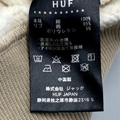 【中古品】【メンズ】 HUF ハフ HALF ZIP SWEAT PULLOVER ハーフジップ スウェット プルオーバー 長袖 トップス 142-250307-as-05-izu サイズ：S カラー：マルチカラー 万代Net店