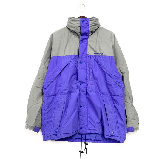 【中古品】【メンズ】 mont-bell モンベル 90S THINSULATE JACKET シンサレート ジャケット アウター 144-250307-as-06-izu サイズ：M カラー：グレー×ブルー系 万代Net店